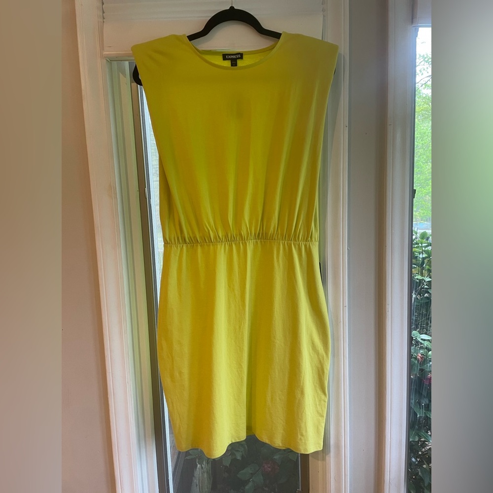 Brand new express dress- neon
